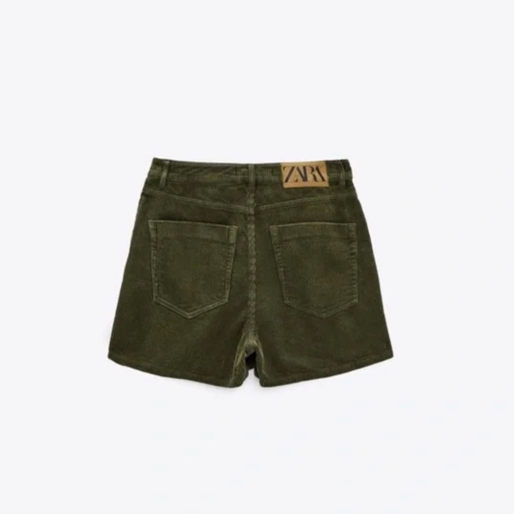 NWOT Zara Cozy Courderoy mini Skort - Picture 4 of 6